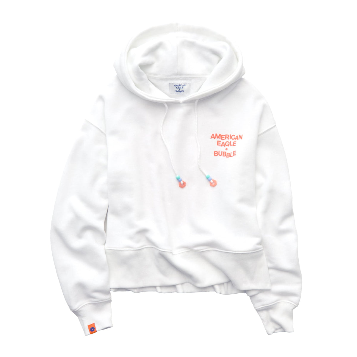 AE x Bubble Fleece Hoodie - White