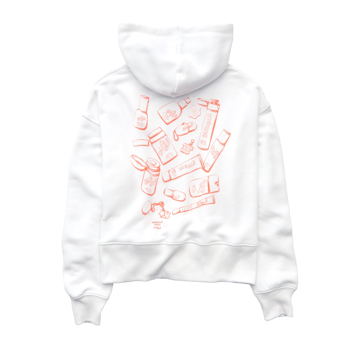 AE x Bubble Fleece Hoodie - White